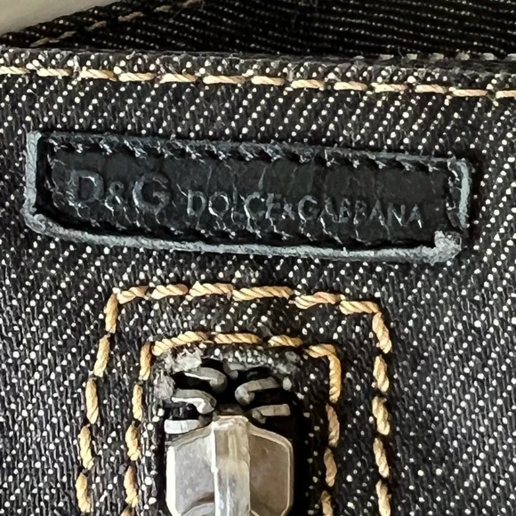 Auth Dolce & Gabbana Denim Crossbody Bag - Picture 10 of 16